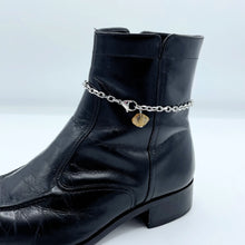 Load image into Gallery viewer, Citrine BOOT Anklet Stainless Steel Chain