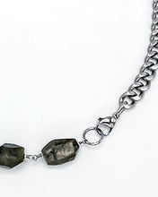 Load image into Gallery viewer, Labradorite Necklace Stainless Steel Necklace