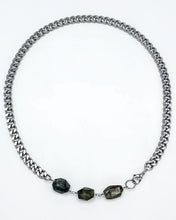 Load image into Gallery viewer, Labradorite Necklace Stainless Steel Necklace