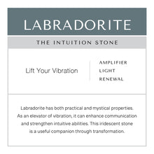 Load image into Gallery viewer, Labradorite BOOT Anklet Brass Chain