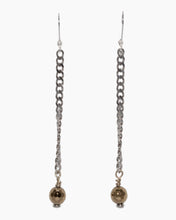 Load image into Gallery viewer, Pyrite Earrings Stainless Steel