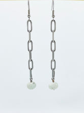 Load image into Gallery viewer, Aquamarine Earrings Stainless Steel
