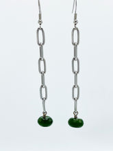 Load image into Gallery viewer, Jade Earrings Stainless Steel
