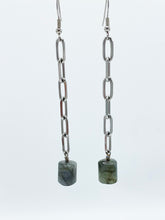 Load image into Gallery viewer, Labradorite Earrings Stainless Steel
