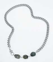 Load image into Gallery viewer, Labradorite Necklace Stainless Steel Necklace
