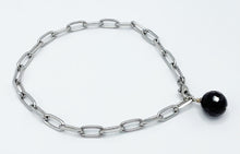 Load image into Gallery viewer, Garnet Anklet Stainless Steel Chain
