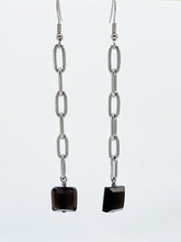 Load image into Gallery viewer, Smoky Quartz Earrings Stainless Steel
