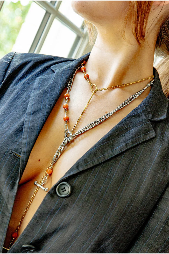 TOGGLE CHAIN NECKLACES
