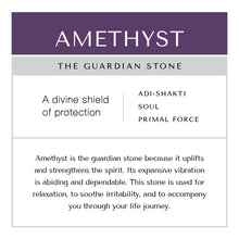 Load image into Gallery viewer, Amethyst BOOT Anklet Brass Chain
