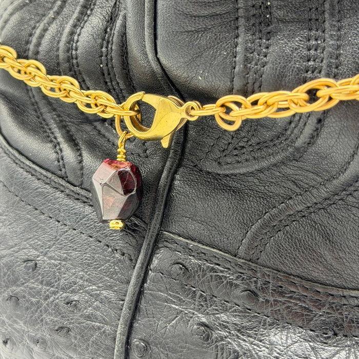 GARNET BOOT ANKLET