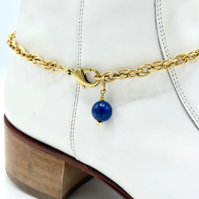 LAPIS BOOT ANKLET