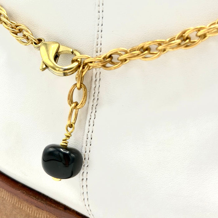 ONYX BOOT ANKLET