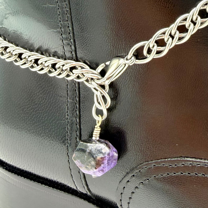 CHAROITE BOOT ANKLET