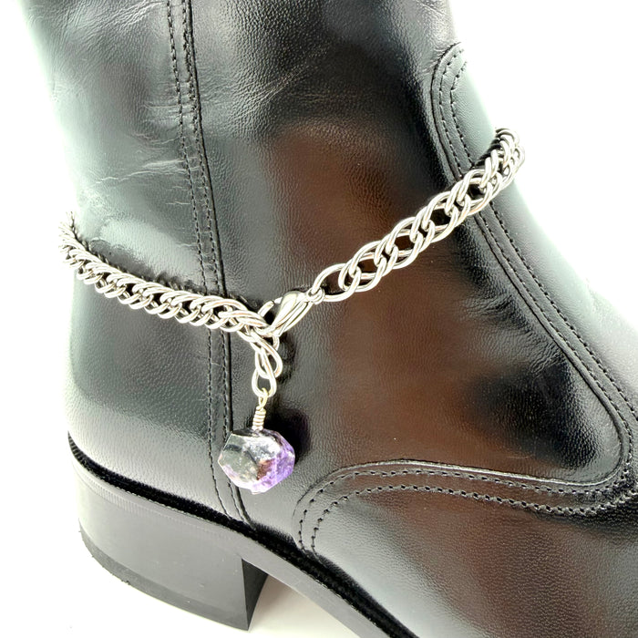 CHAROITE BOOT ANKLET