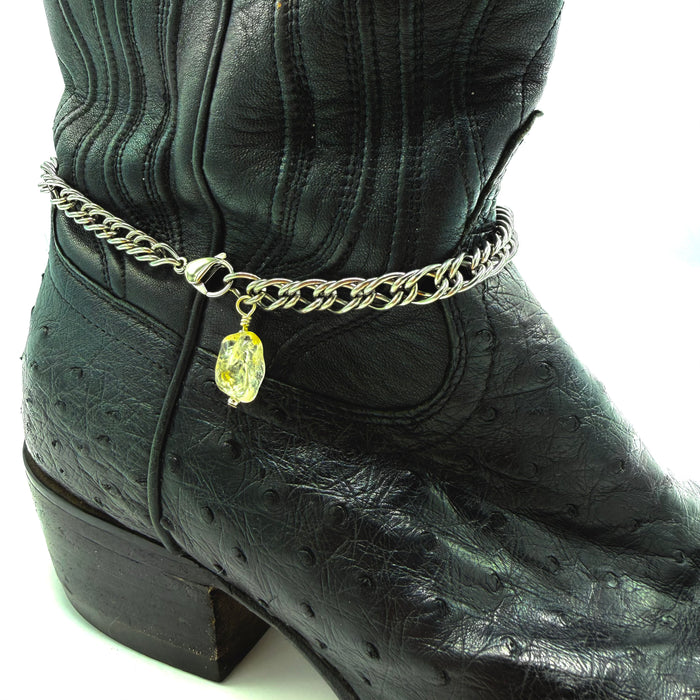CITRINE BOOT ANKLET