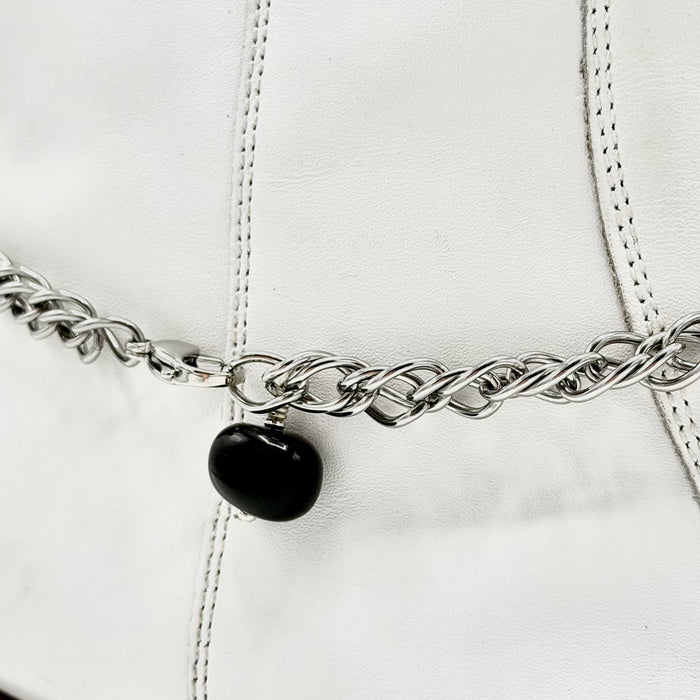 ONYX BOOT ANKLET