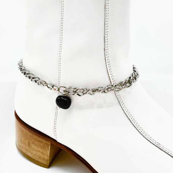 ONYX BOOT ANKLET