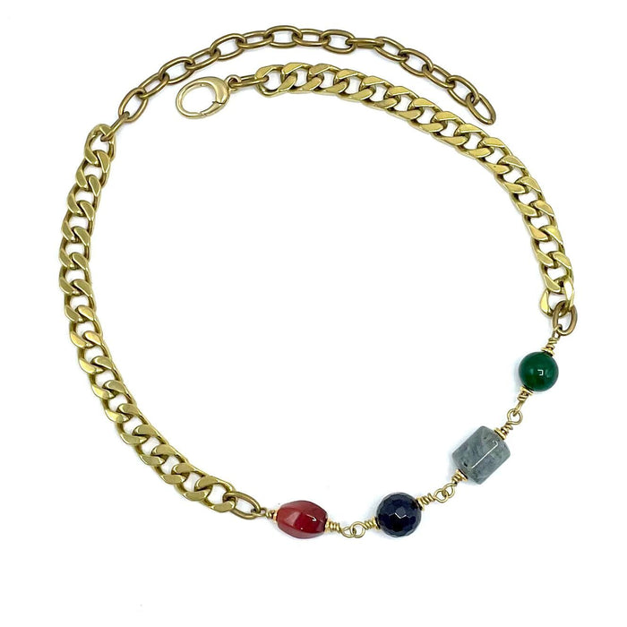 SEASONS & STONES CHOKER