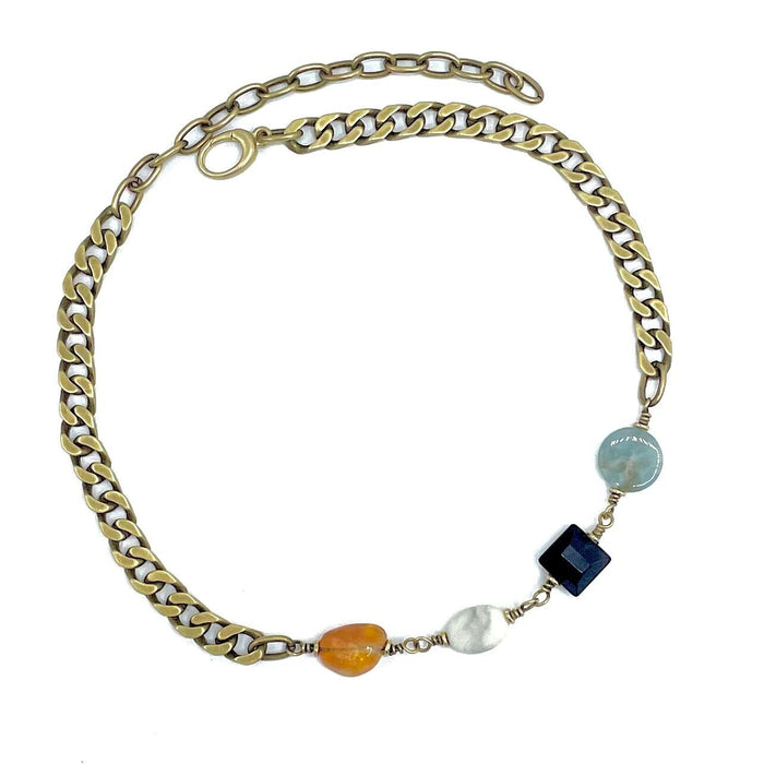 SEASONS & STONES CHOKER ~ SOLAR