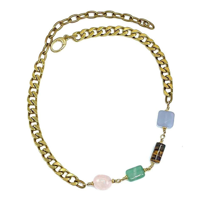 SEASONS & STONES CHOKER ~ VERNAL