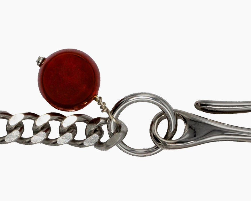 CARNELIAN POCKET CHAIN