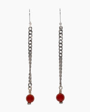 Load image into Gallery viewer, Carnelian Earrings Stainless Steel
