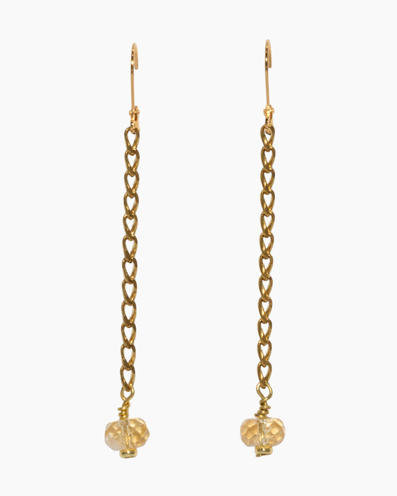 CITRINE EARRINGS