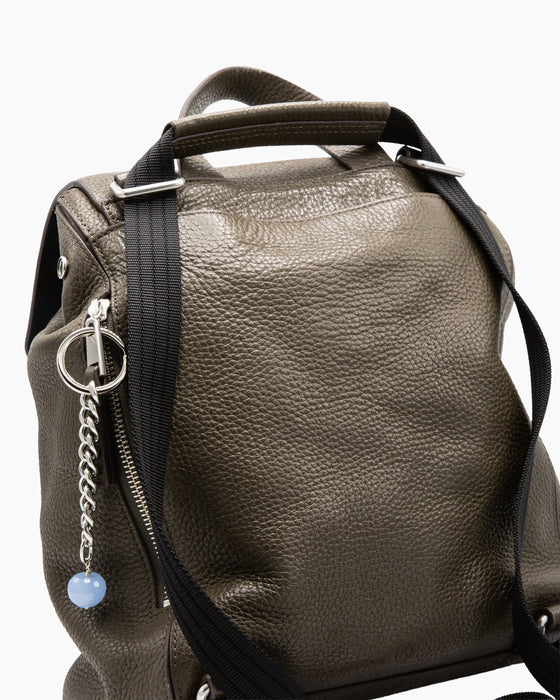 Chalcedony Key Chain Stainless Steel