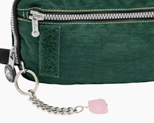 Load image into Gallery viewer, Rose Quartz Key Chain Brass

