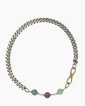 Load image into Gallery viewer, Fluorite IGNITE Three Stone Choker
