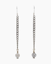 Load image into Gallery viewer, Howlite Earrings Stainless Steel
