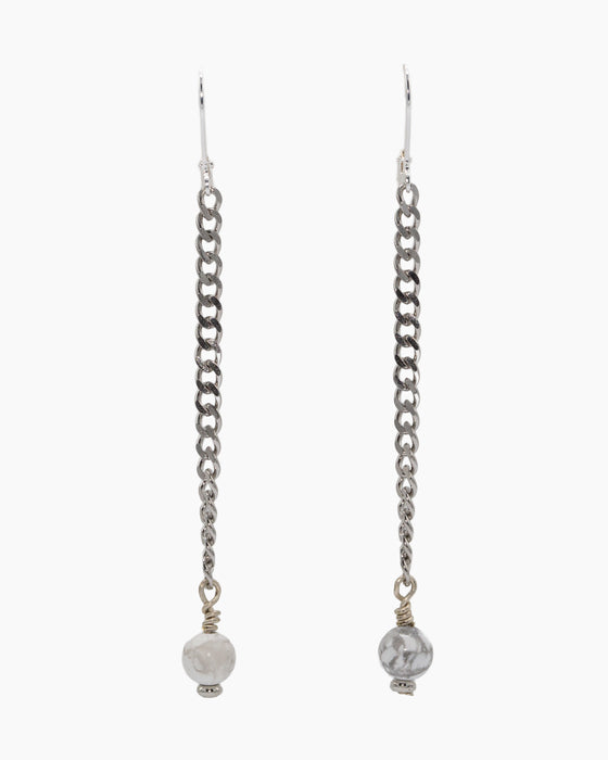 HOWLITE EARRINGS