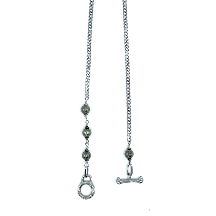 PYRITE TOGGLE STAINLESS FINE CURB