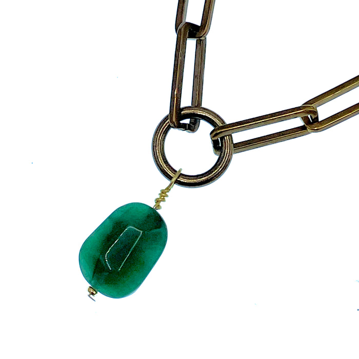AVENTURINE SOLO NECKLACE