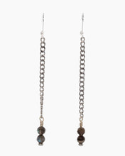 Load image into Gallery viewer, Labradorite Earrings Stainless Steel
