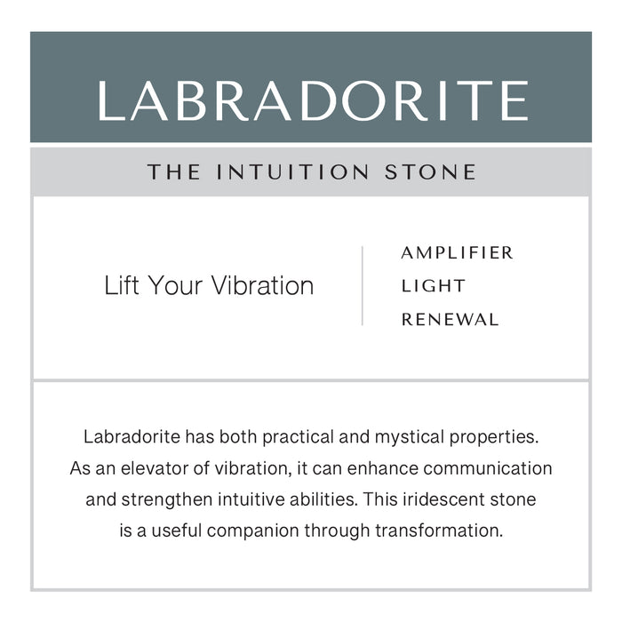 Labradorite Bracelet Stainless Steel Curb Chain