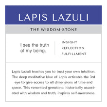 Load image into Gallery viewer, Lapis BOOT Anklet Brass Chain
