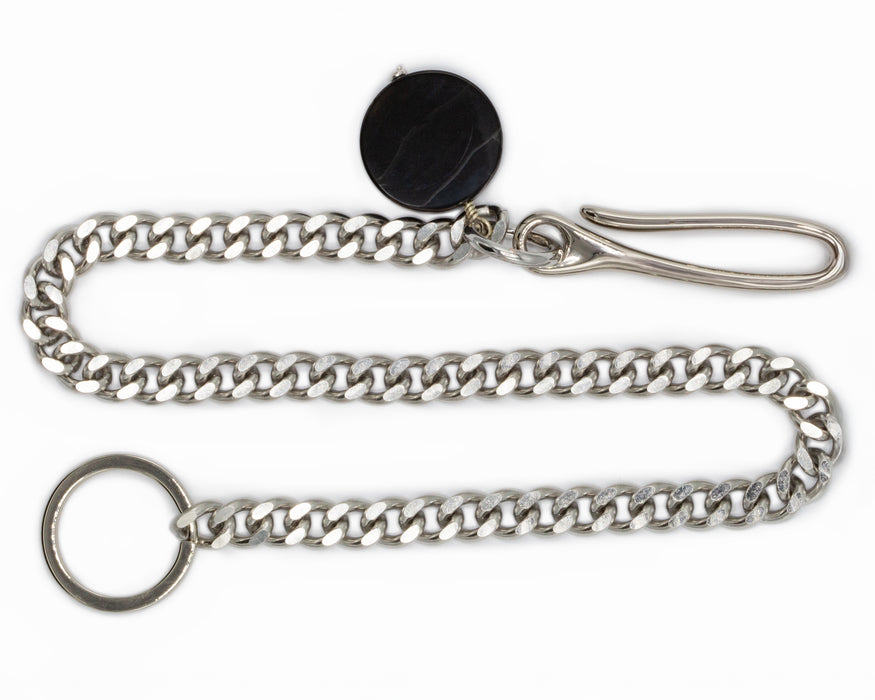 Onyx Pocket Chain Stainless Steel