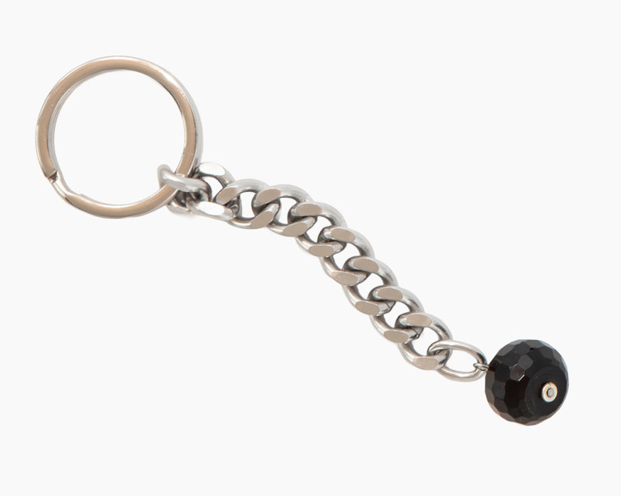 Onyx Key Chain Stainless Steel