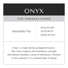 Load image into Gallery viewer, Onyx Earrings Stainless Steel
