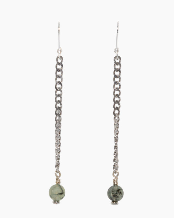 PREHNITE EARRINGS
