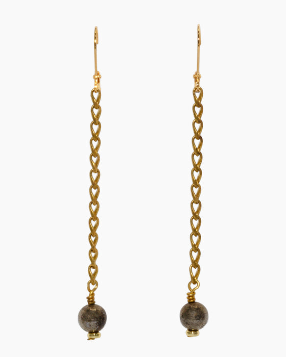 PYRITE EARRINGS