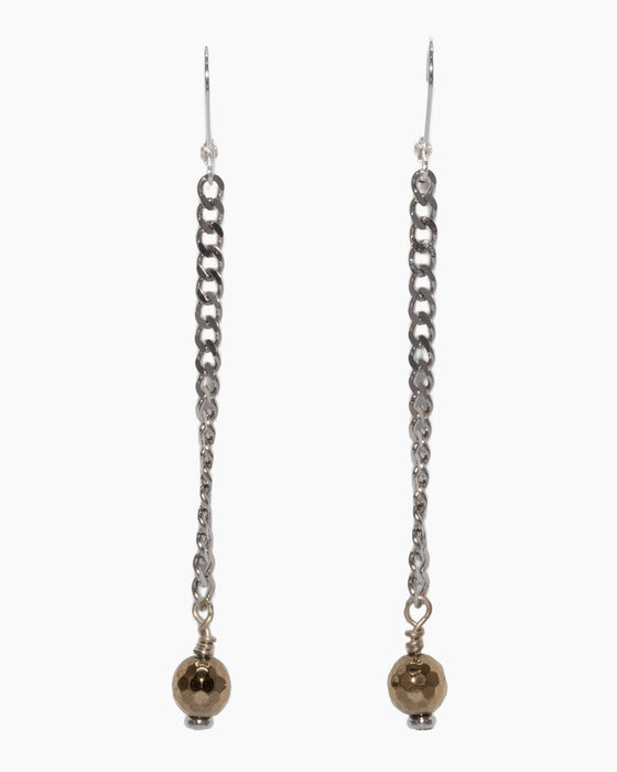 PYRITE EARRINGS