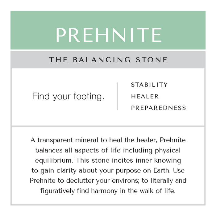 Prehnite IGNITE Three Stone Choker