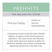 Load image into Gallery viewer, Prehnite Earrings Stainless Steel
