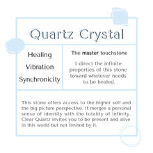 Load image into Gallery viewer, Quartz Crystal BOOT Anklet Stainless Steel Chain
