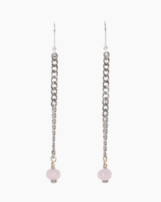 ROSE QUARTZ EARRINGS