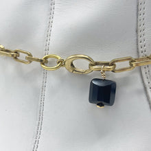 Load image into Gallery viewer, Smoky Quartz BOOT Anklet Brass Chain
