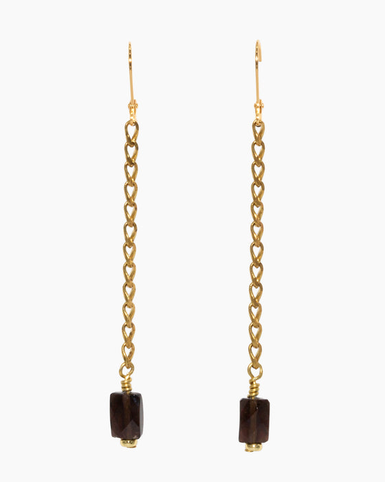 SMOKY QUARTZ EARRINGS