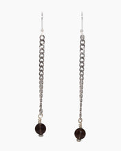 Load image into Gallery viewer, Smoky Quartz Earrings Stainless Steel
